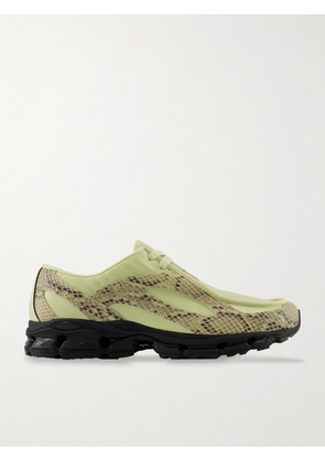 New Balance - 1890 Snake-Effect Leather Sneakers - Men - Green - UK Men's 6
