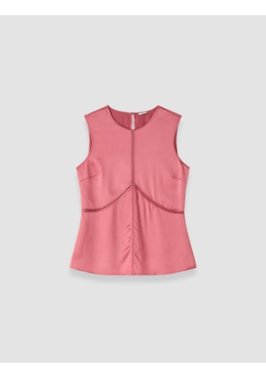 Hebe Silk Satin Top - 32