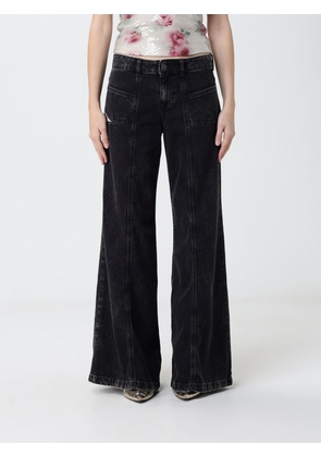 DIESEL Jeans Woman color Black