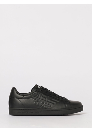 EA7 Sneakers Men color Black