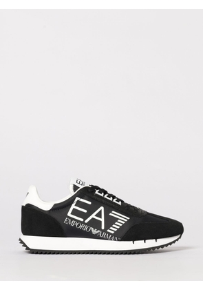 EA7 Sneakers Men color Black