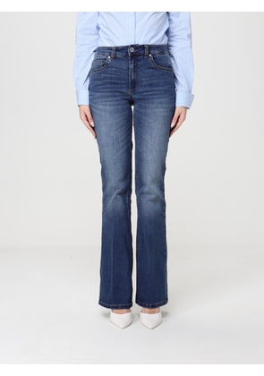LIU JO Cotton Denim Flared Jeans