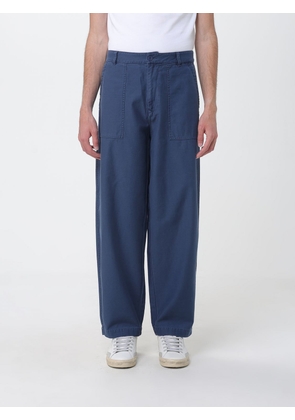 BLAUER Wide-Leg Cotton Trousers