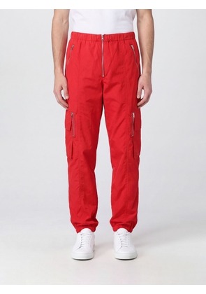 FENDI Pants Men color Red