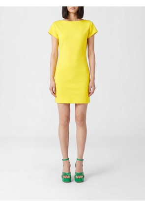 JACQUEMUS Cut-Out Viscose-Blend Sheath Mini Dress