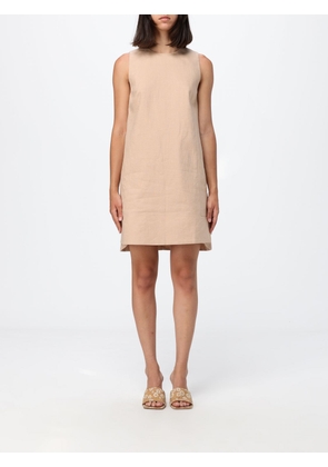SEMICOUTURE Dress Woman color Beige