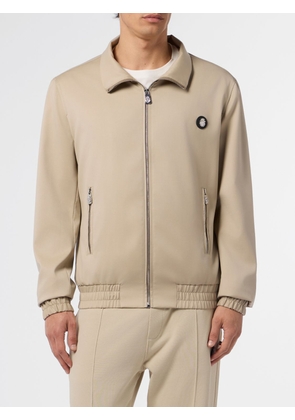 BILLIONAIRE Virgin Wool Bomber Jacket with Logo