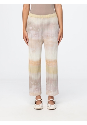 PLEATS PLEASE ISSEY MIYAKE Pants Woman color Beige