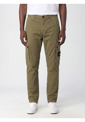 STONE ISLAND Cotton Cargo Trousers