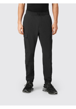 Plein Sport Slim Fit Cargo Jogging Trousers in Technical Fabric with Drawstring