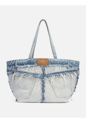 Punch Denim Fray Tote
