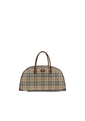 Burberry Beige Cotton Shoulder Bag