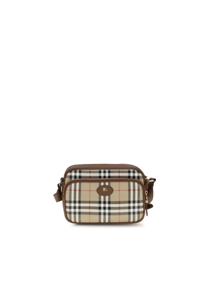 Burberry Beige Cotton Shoulder Bag