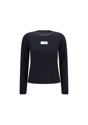 MM6 Black Wool Oves Aries Sportswear - L