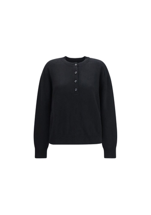 Loulou De Saison Black Cashmere Sweatshirt - M