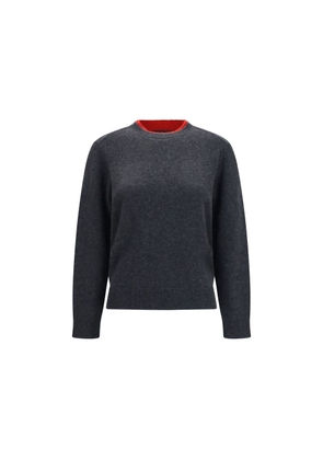 Loulou De Saison Gray Cashmere Sweater - L