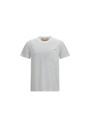 Valentino Garavani White Cotton T-Shirt - L