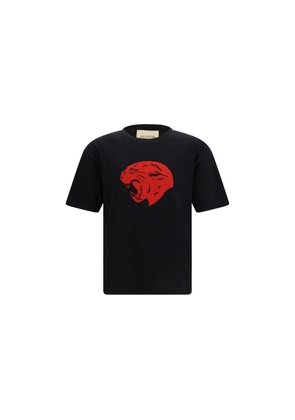 Valentino Garavani Black Cotton T-Shirt - L