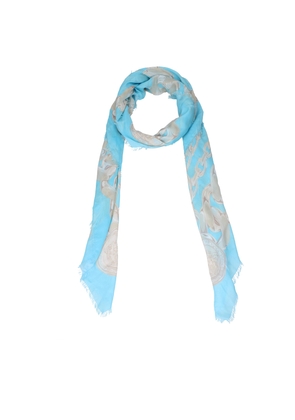 Versace Light Blue Modal Foulard