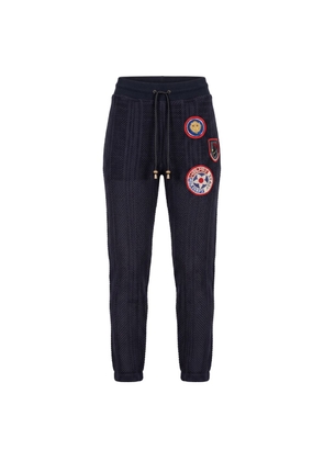 Mr&Mrs Italy Blue Knit Women Pants - XS