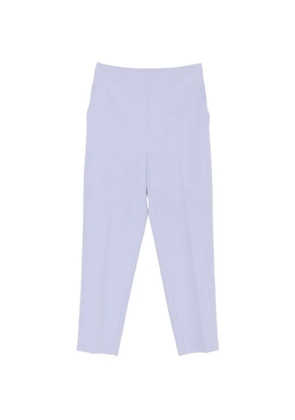 Blugirl welt-pocket high-waisted trousers - Purple