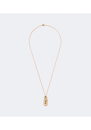 Saint Laurent Cassandre pendant necklace