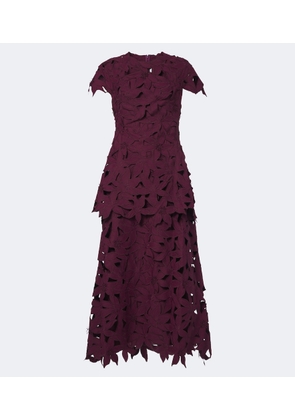 Simkhai Neve floral guipure lace cocktail dress
