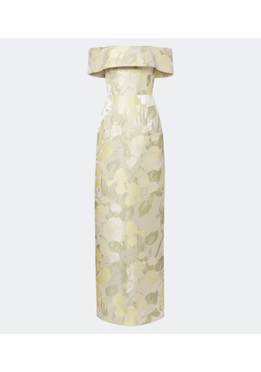 Markarian Clover floral gown
