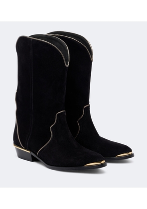 Isabel Marant Elbini suede cowboy boots