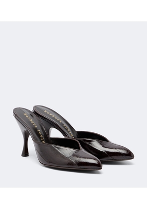 Herbert Levine Sitting Pretty leather mules