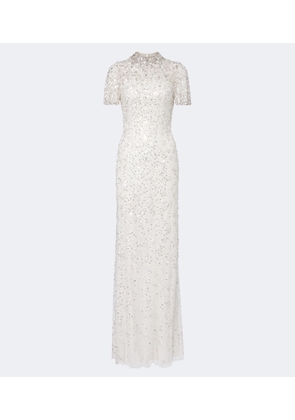 Jenny Packham Orchid embellished gown