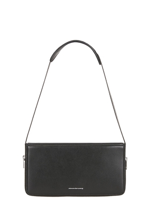 Alexander Wang Siren Pochette Bag in Black.
