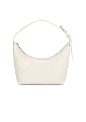Alexander Wang Punch Small Hobo Bag in Cream.