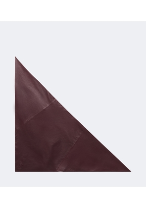 Magda Butrym Leather head scarf