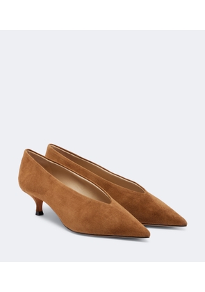 Le Monde Beryl Babouche suede pumps