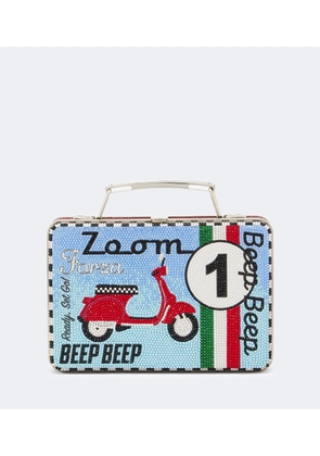 Judith Leiber Couture Lunch Box Beep Beep embellished clutch