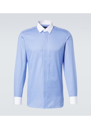 Tom Ford Striped cotton satin shirt