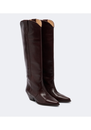 Isabel Marant Denvee leather cowboy boots