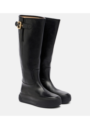 Chloe Delia leather knee-high boots