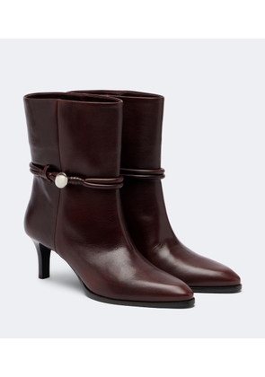 Isabel Marant Telsa embellished leather ankle boots