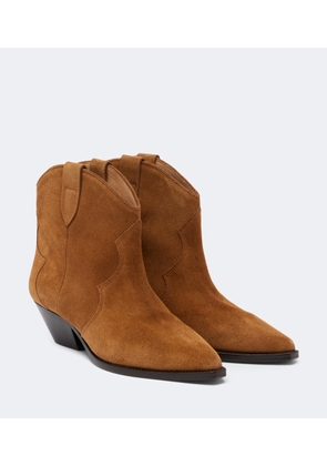 Isabel Marant Dewina suede cowboy boots