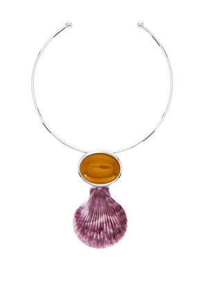 Julietta Solara Necklace in Purple.