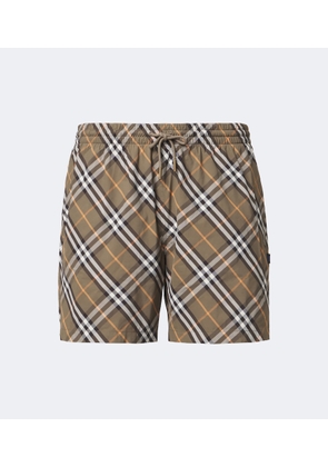 Burberry Burberry Check swim trunks