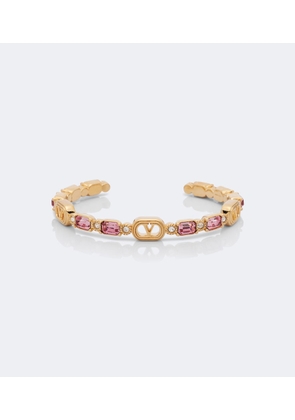 Valentino Ovalette SwarovskiÂ®-embellished cuff bracelet