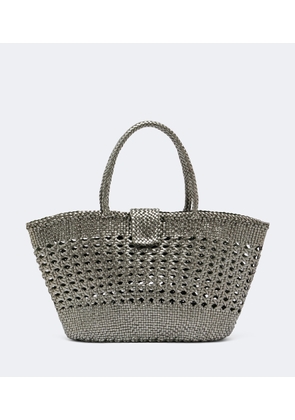 Rixo x Dragon Diffusion Lucine leather tote bag