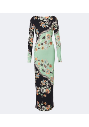 Roberto Cavalli Floral maxi dress