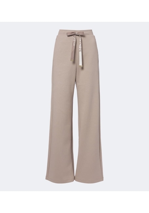'S Max Mara Cotton-blend jersey sweatpants