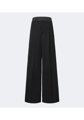 Saint Laurent Pleated wool wide-leg pants