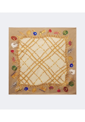 Burberry Printed silk twill scarf