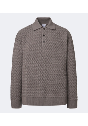 Bottega Veneta Intrecciato wool polo sweater